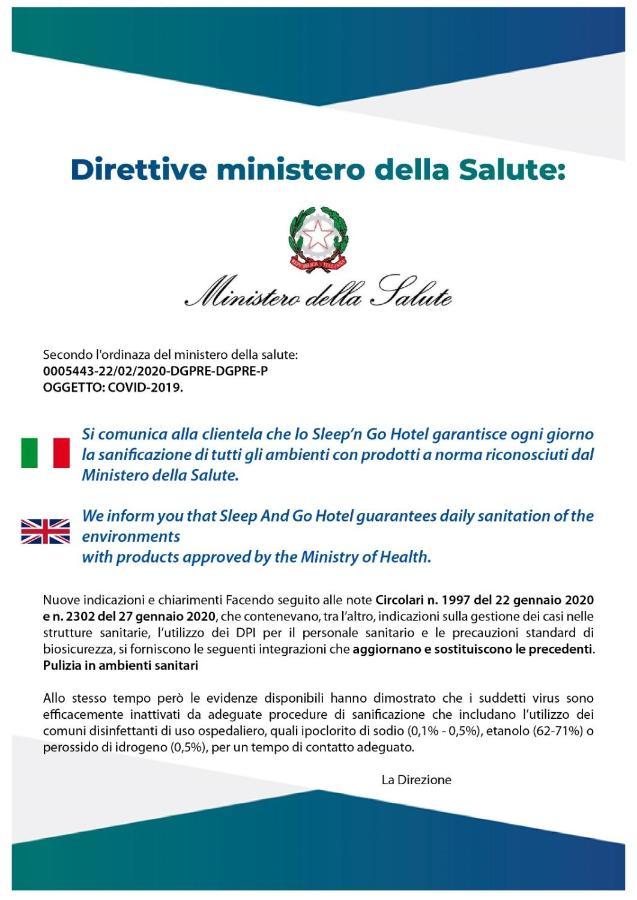 Sleep'N Go Hotel Fiumicino Luaran gambar